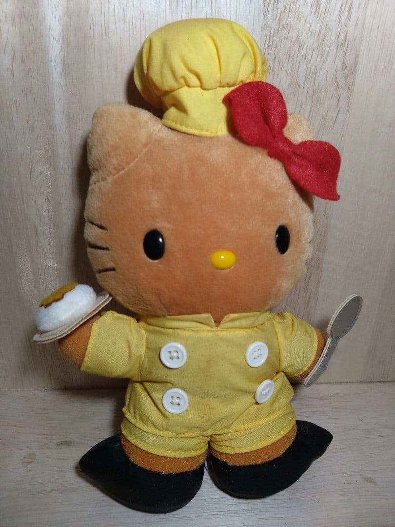 超激レア☆日焼けキティ&ミミィ☆カレーインドコスチュームぬいぐるみ　2002年