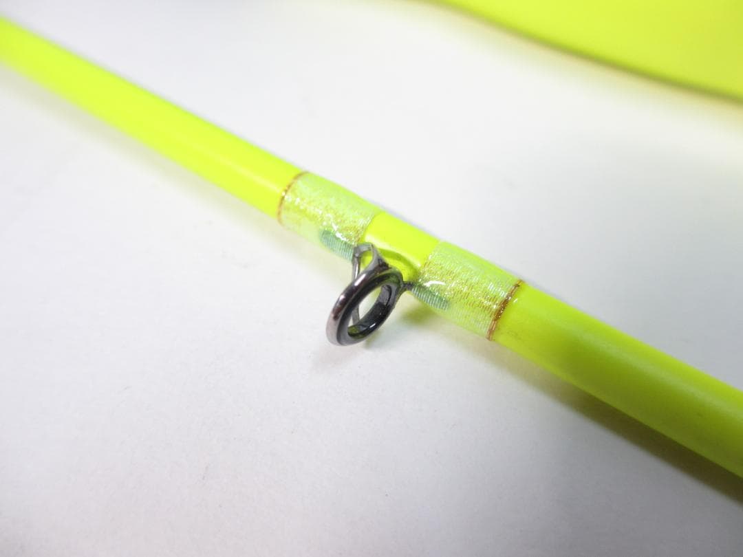 プロトタイプ 4'11\"【L】フジグリップ　エバーグリーン7軸 カーボン グラス