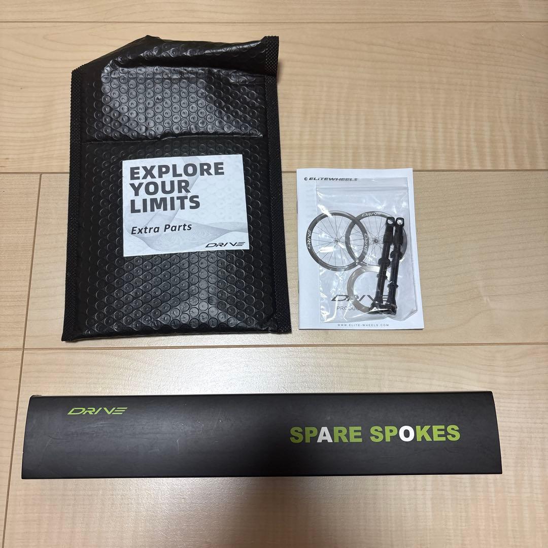 ELITEWHEELS DRIVE 45Dカーボンホイール