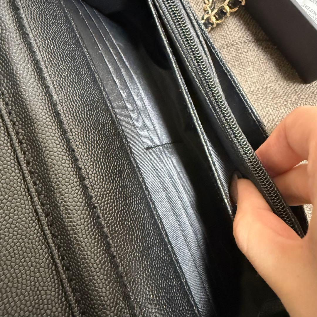 CHANEL MAKEUP ウォレットショルダーバッグ ブラック おまけつき