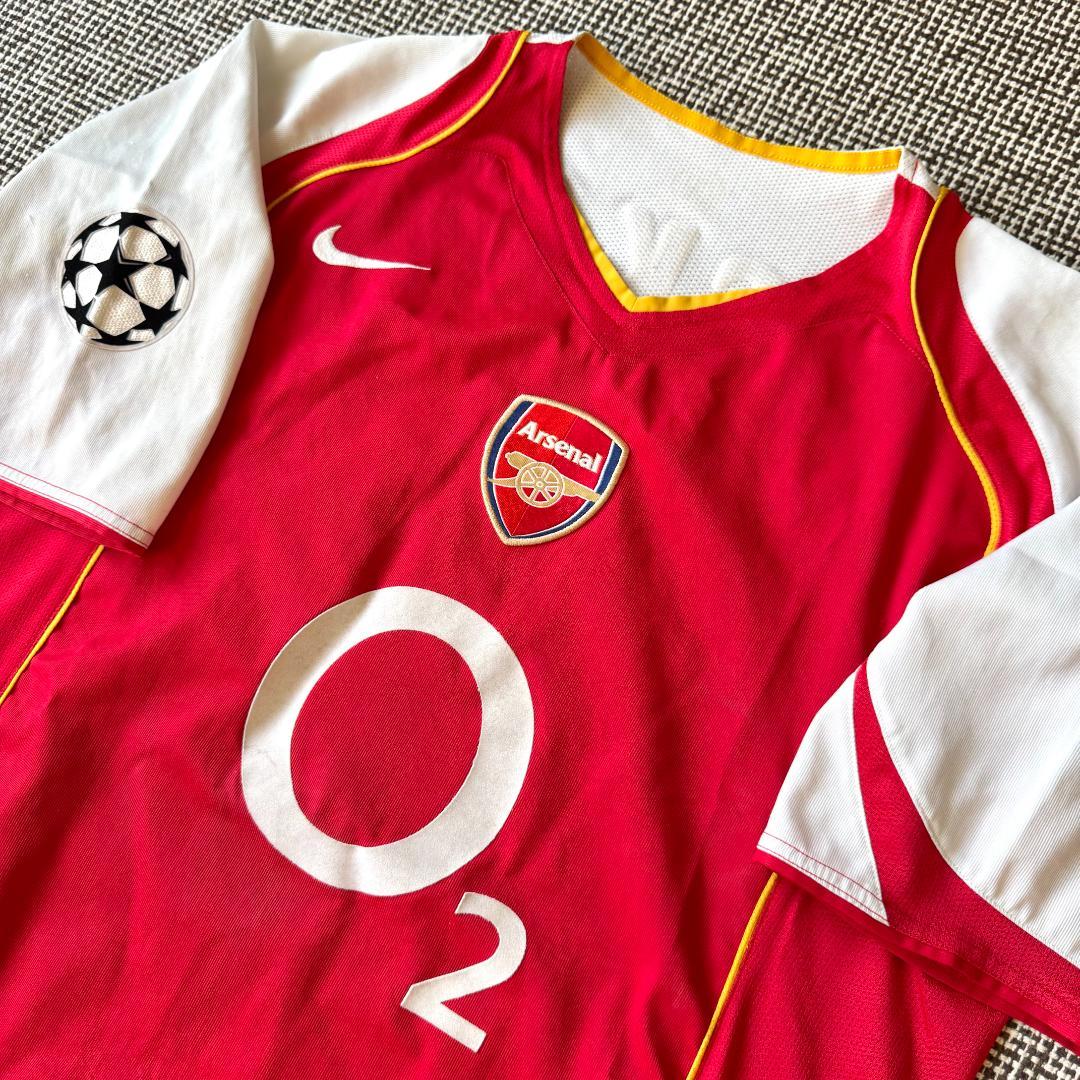 【CL仕様・パッチ付き】デニス・ベルカンプ ＃１０ アーセナル ０４／０５（H）