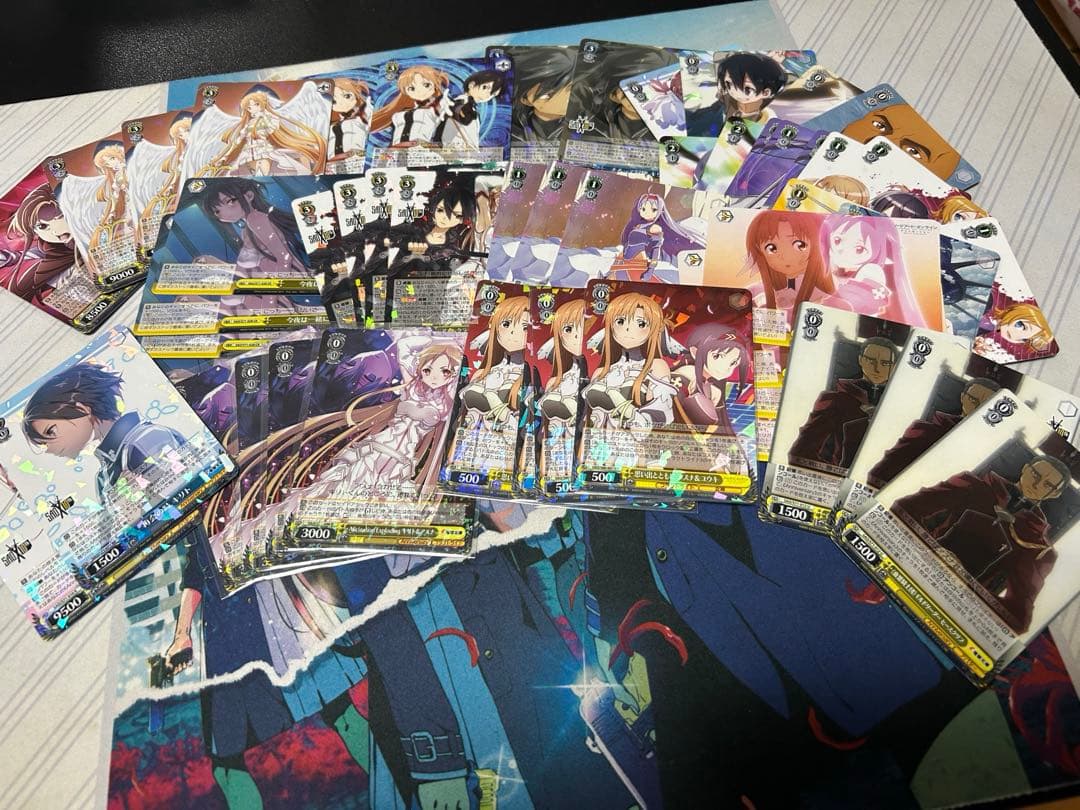 ヴァイスシュヴァルツ　SAO 8宝　マザーズロザリオ　デッキ　パーツ　枝風