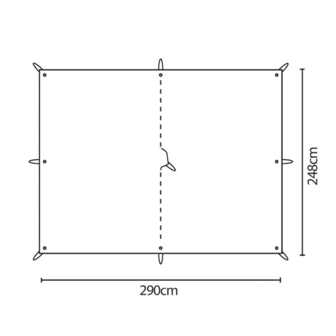 【日本別注カラー】TERRA NOVA テラノバ コンペティションタープ2 UL