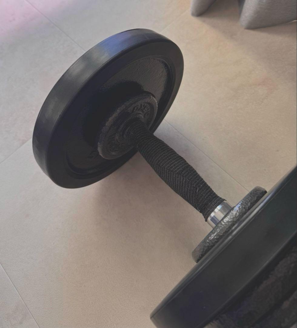 PROIRON ダンベル 片方10kg ×2個 ＋ 5kgプレート4枚セット