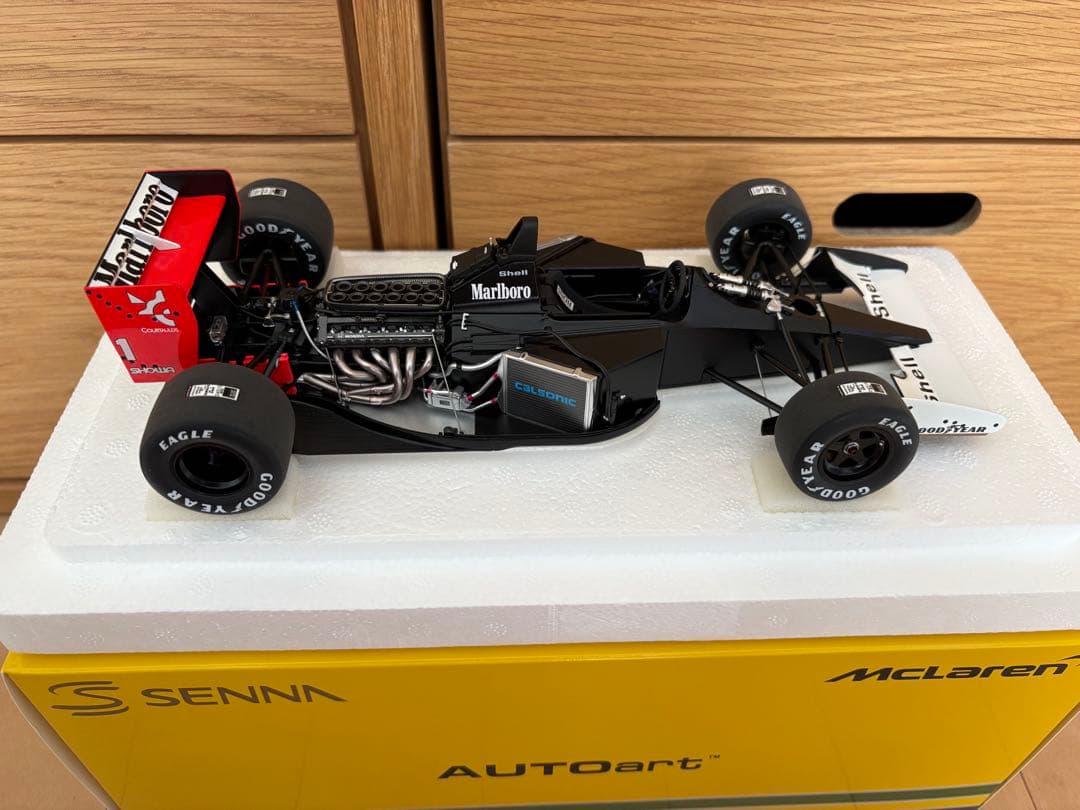 AUTOart1/18マクラーレンMP4/6マルボロデカールカスタム