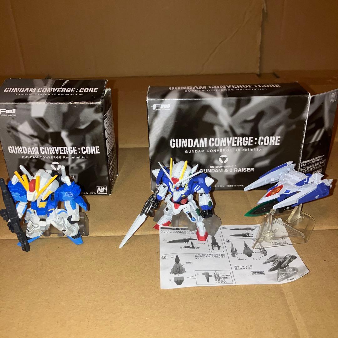 GUNDAM CONVERGE:CORE ダブルオーガンダム&オーライザーセット