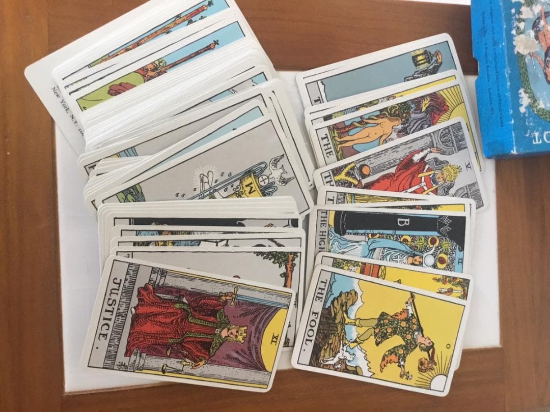 タロットカード ビンテージ 海外製 70s RIDER TAROT CARDS