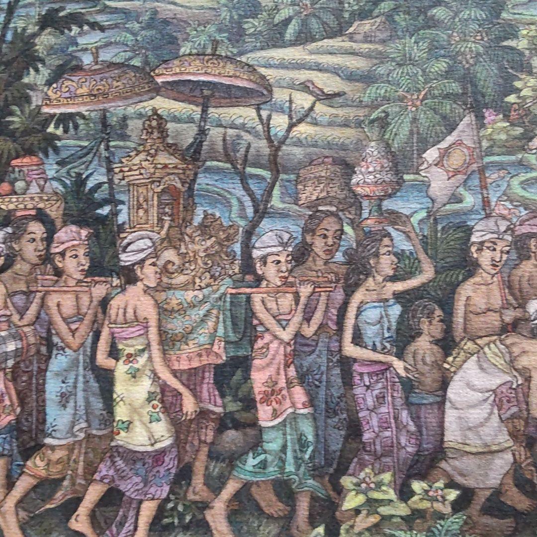 メカルメ。バリ島 絵画です。