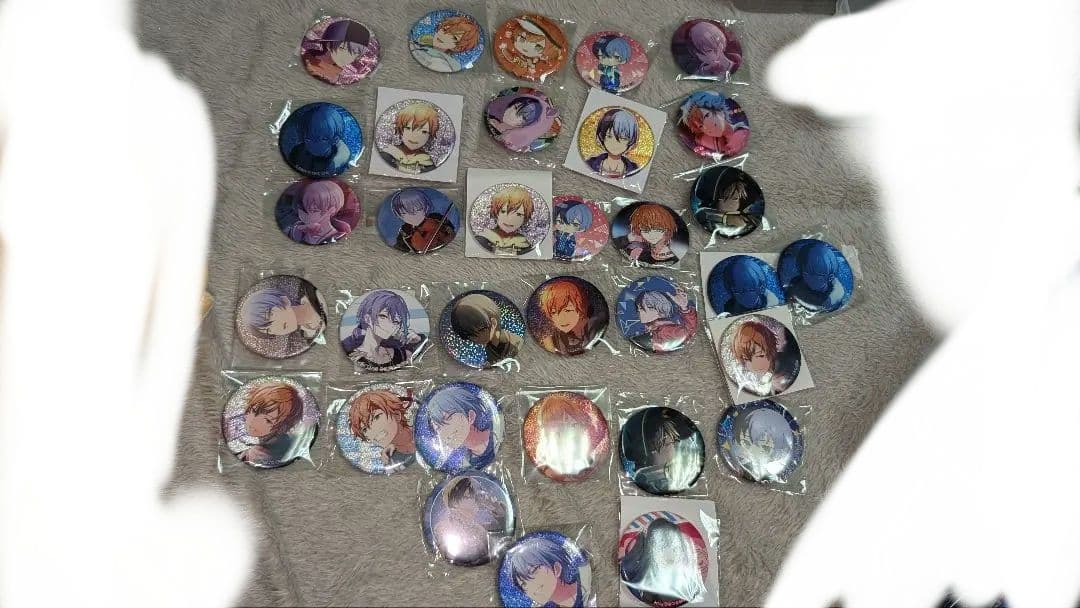 プロセカ缶バッチ　彰人　冬弥　杏