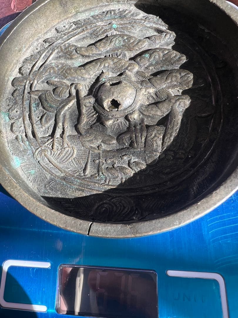 時代 古鏡/中国古玩 中国美術 銅製 銅鏡 骨董品 時代品 美術品 古美術品