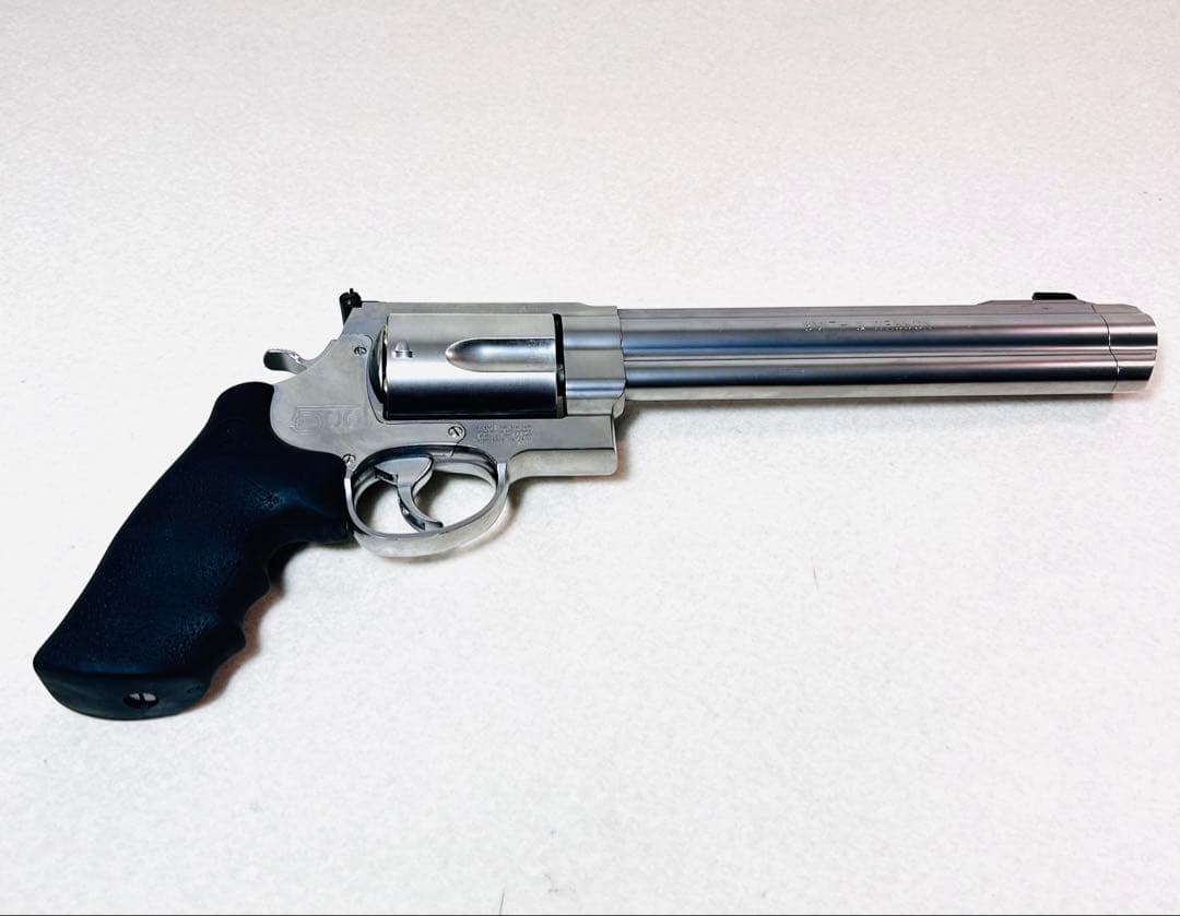 タナカ S&W M500 ステンレス 8インチ ガスリボルバー 6mm