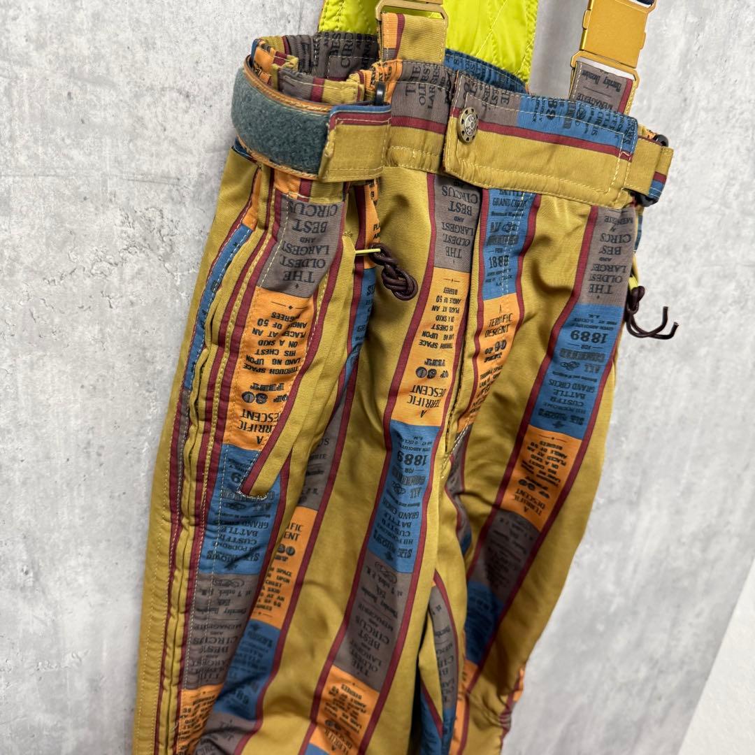 # FICCE フィッチェ　スキーウェア　パンツ　つなぎ　総柄　オシャレ