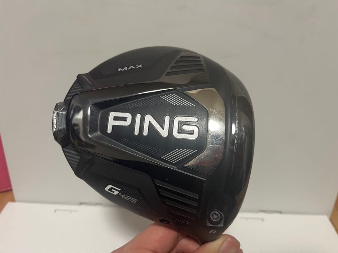 名無しの権兵衛。PING G425 MAX 9° シャフト2本付き