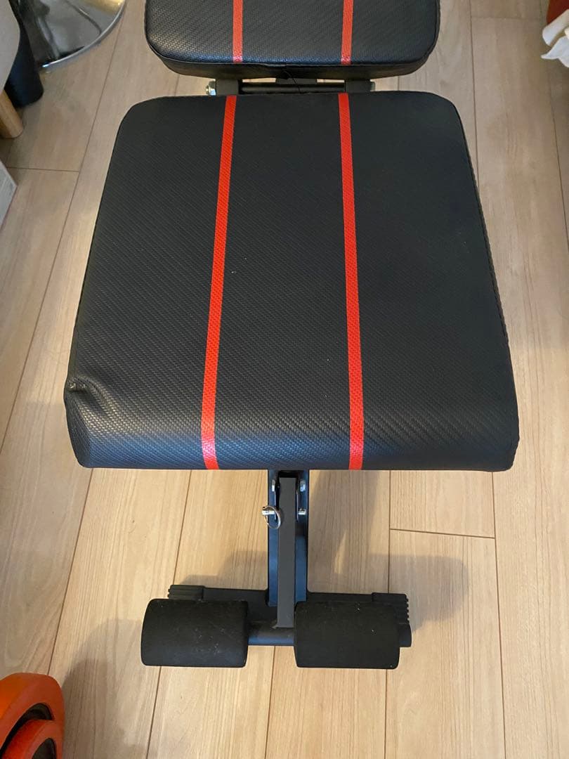 【東京引取限定】iROTEC 合計35kg ダンベルセット 折り畳みベンチ台付き