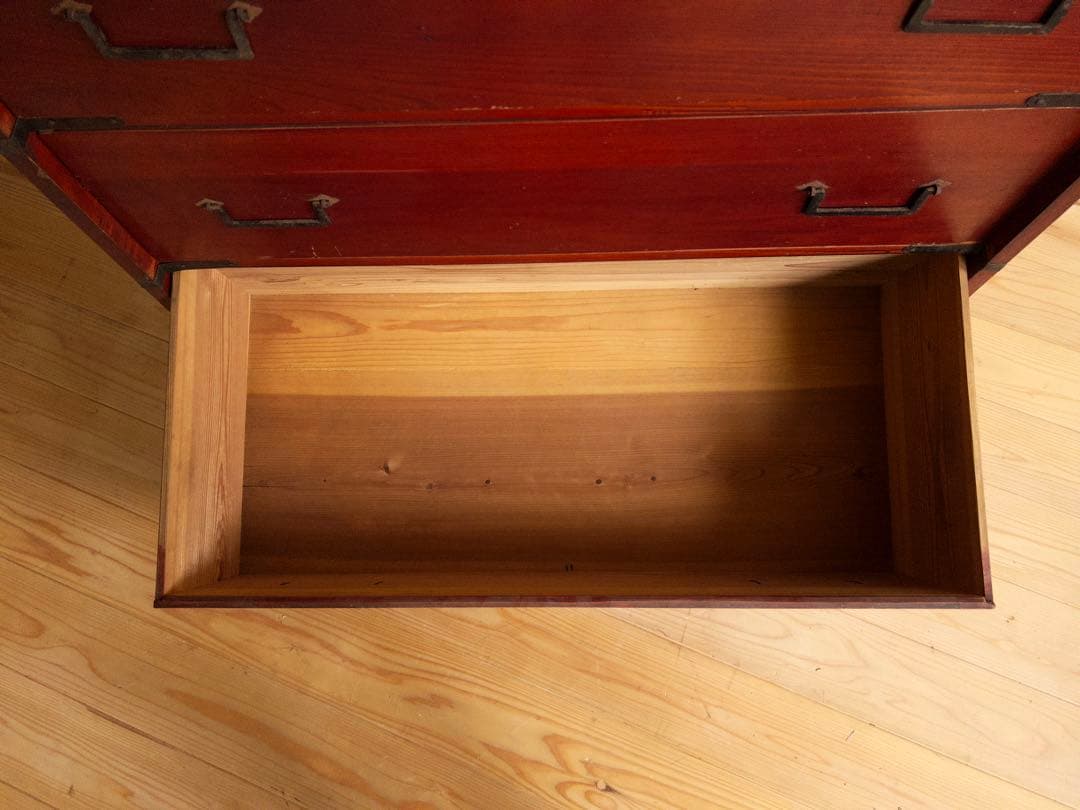 和箪笥　4段　古道具　古家具　和家具　ビンテージ　アンティーク　レトロ