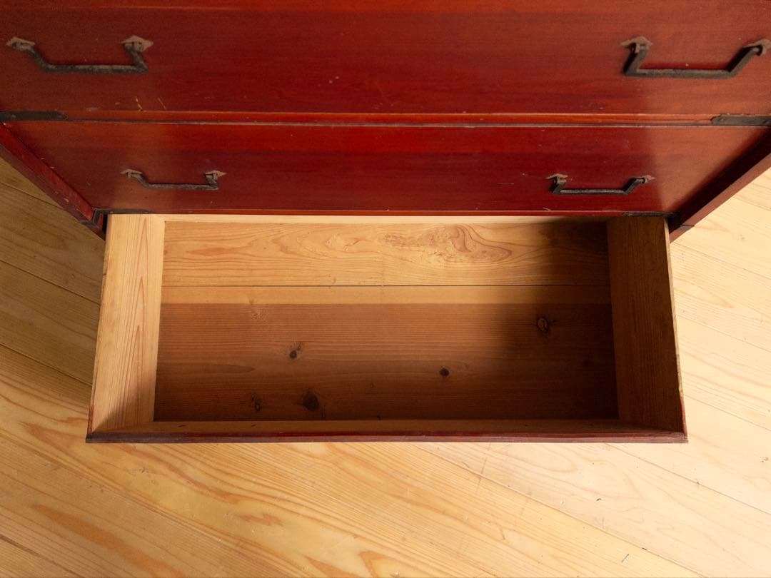 和箪笥　4段　古道具　古家具　和家具　ビンテージ　アンティーク　レトロ