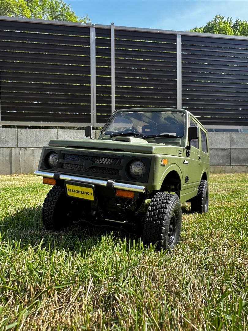 WPL C74-OLIVE ジムニー 1/10ラジコンカー【カスタム】