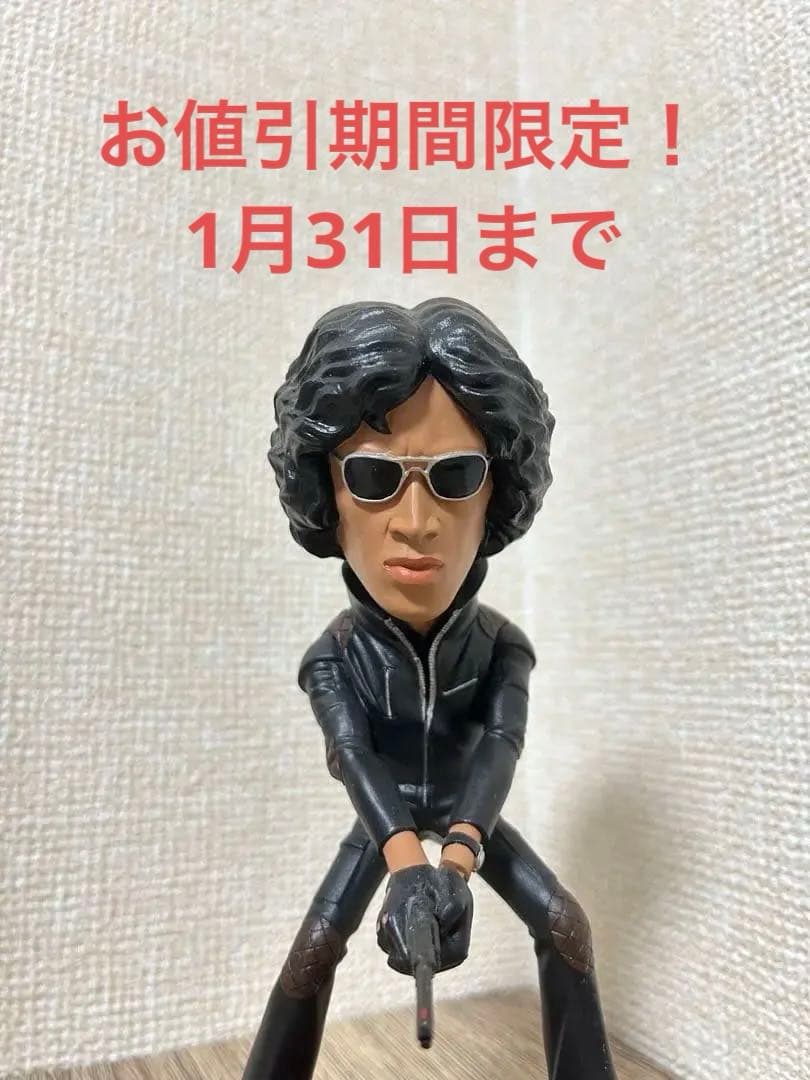 「希少」松田優作【蘇る金狼】フィギュア