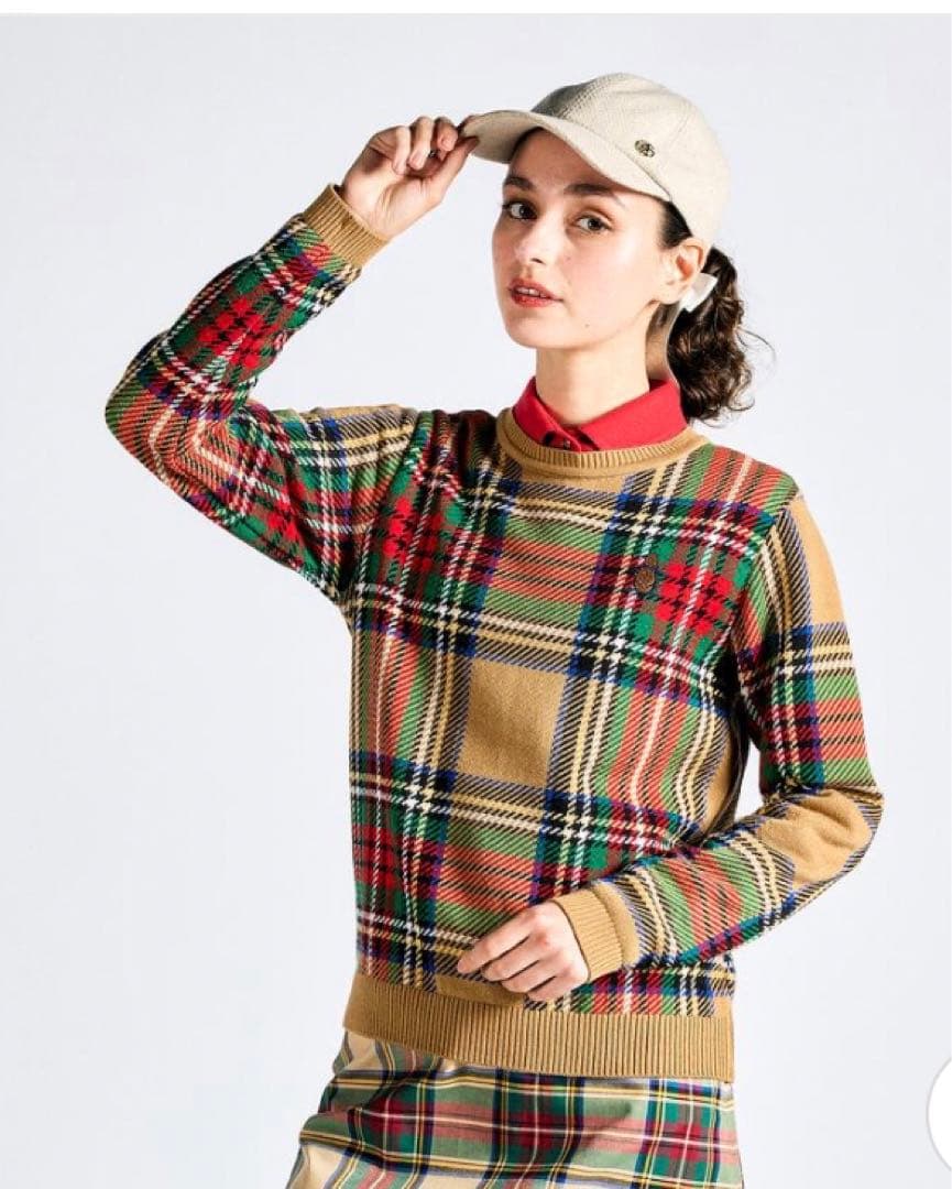 マンシングウェア クルーネックセーター