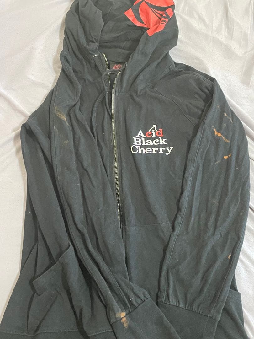 悠【難あり】ABC パーカーパンツセット　acidblackcherry