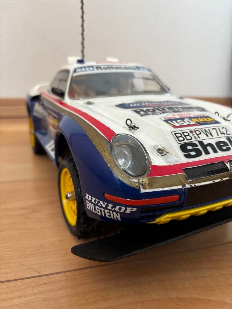 【当時物！テクニゴールドモーター付き！】タミヤ 1/12RC ポルシェ959！