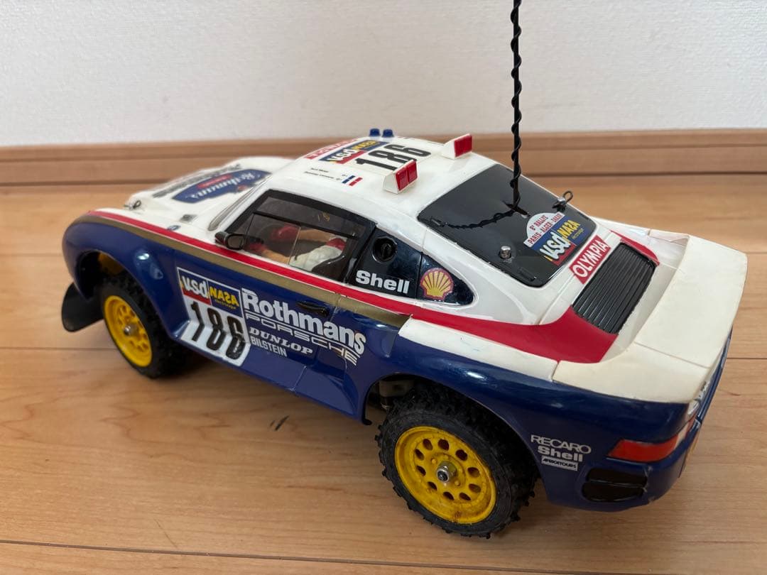 【当時物！テクニゴールドモーター付き！】タミヤ 1/12RC ポルシェ959！