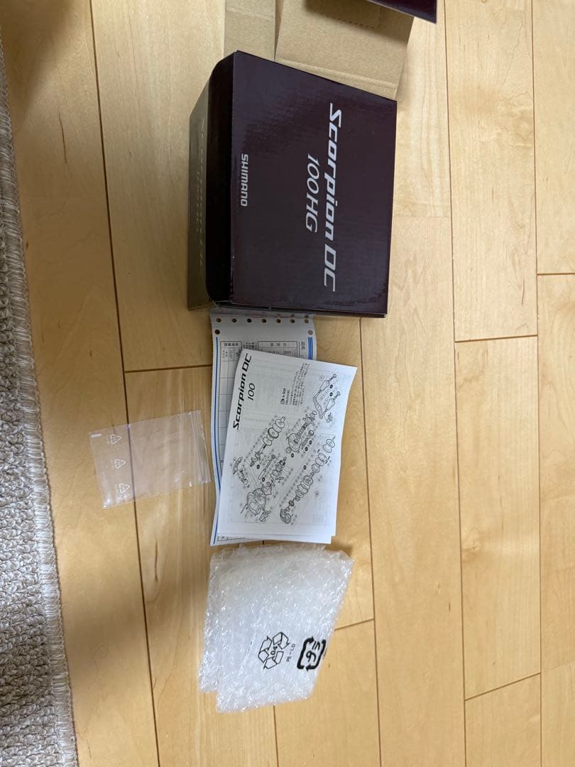 スコーピオンDC 100hg ベイトリール