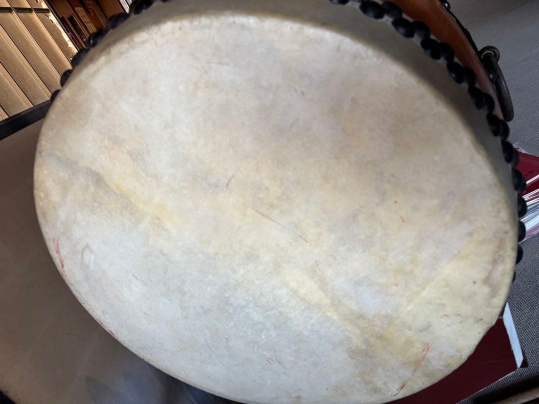 長胴太鼓　直径約46cm 中古　太鼓のみ