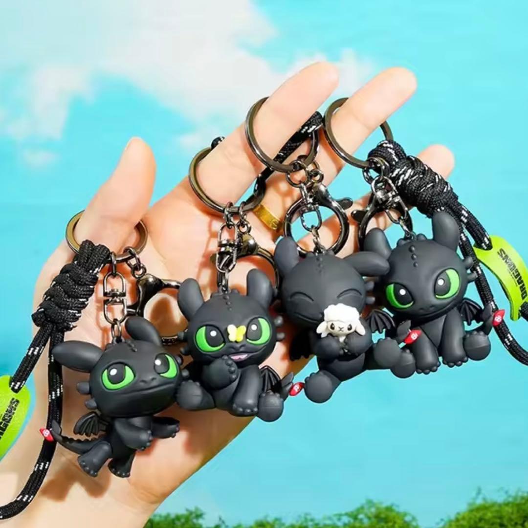 ヒックとドラゴン ナイトフューリー トゥース キーホルダー ストラップ 4