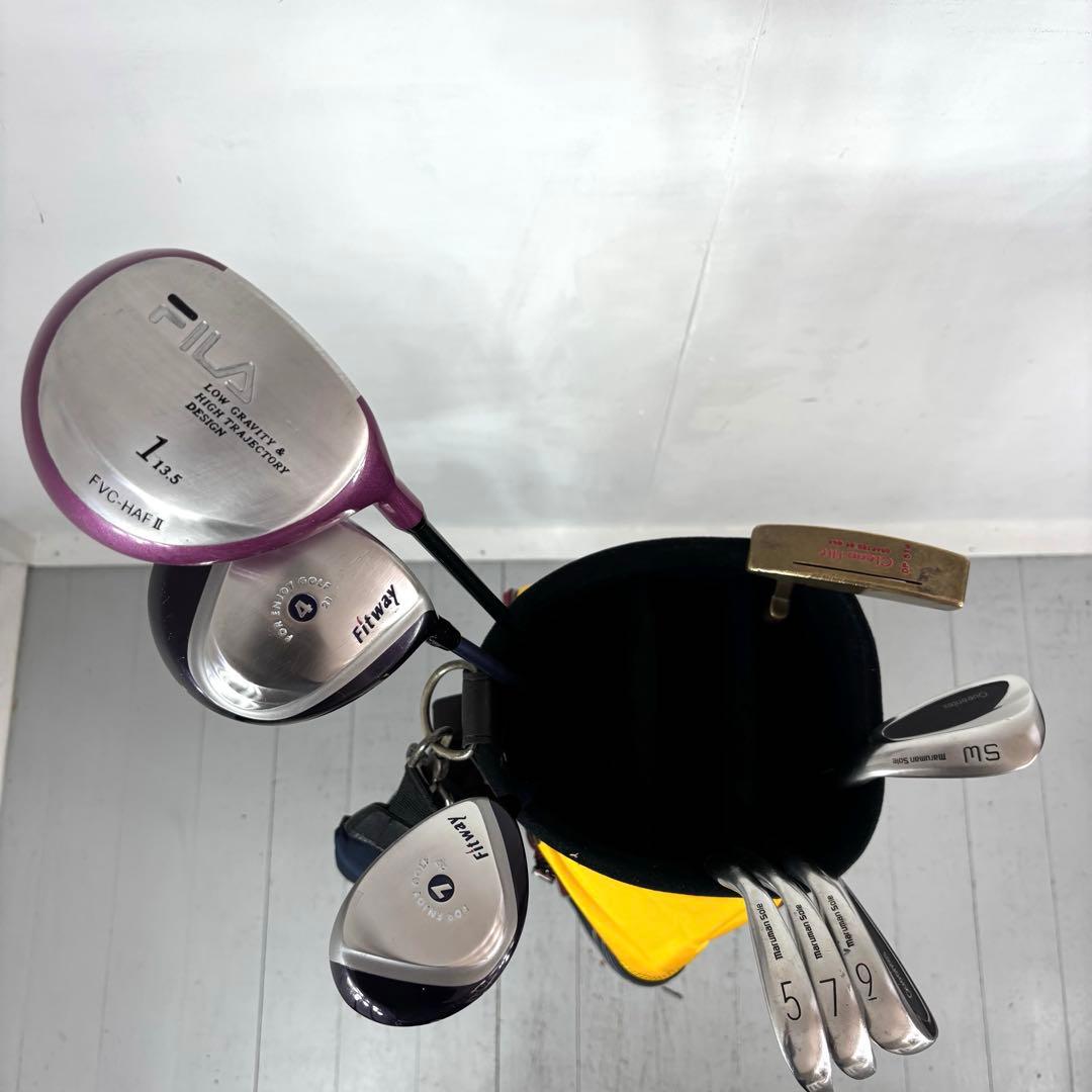 本格派　レディースゴルフクラブ　8本 お試しセット