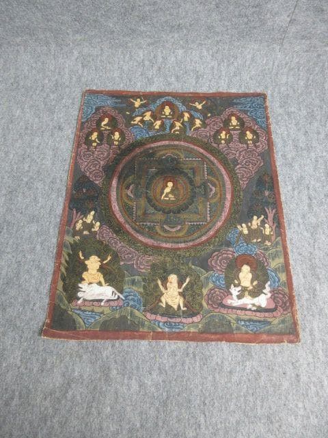 古仏画曼荼羅図 [B27380]