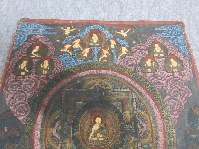 古仏画曼荼羅図 [B27380]