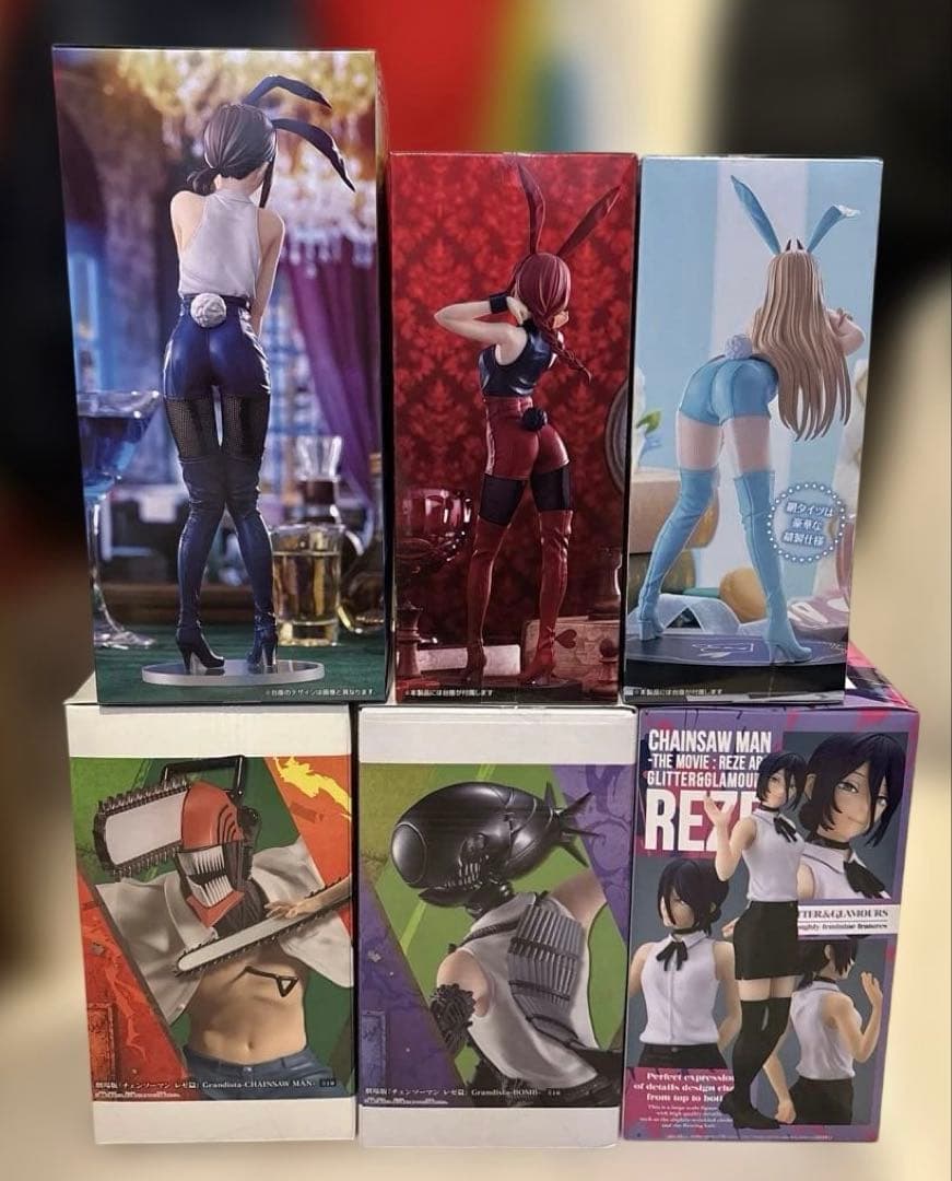 未開封 チェンソーマン プライズフィギュア まとめ売り 6点セット