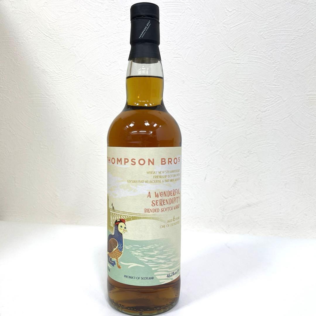 【未開栓】トンプソンブラザーズ 6年 ブレンデッドウイスキー
