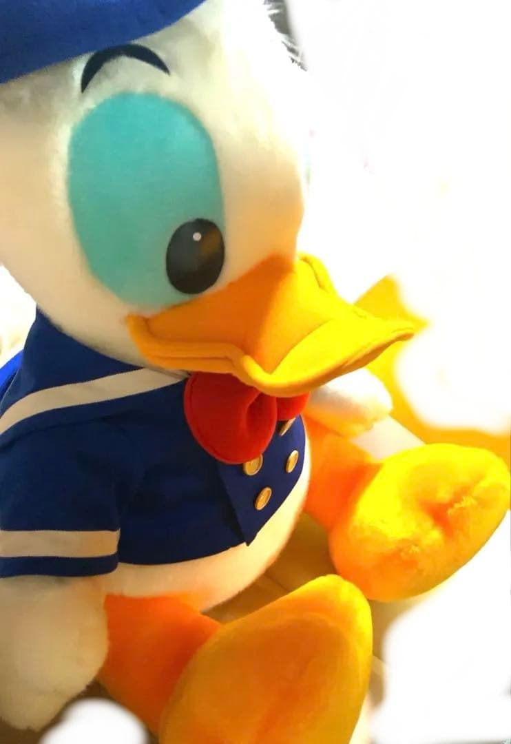 ディズニー　ドナルドダック　タグ付き　約６５センチBIGぬいぐるみ❣️ 送料込み❣️
