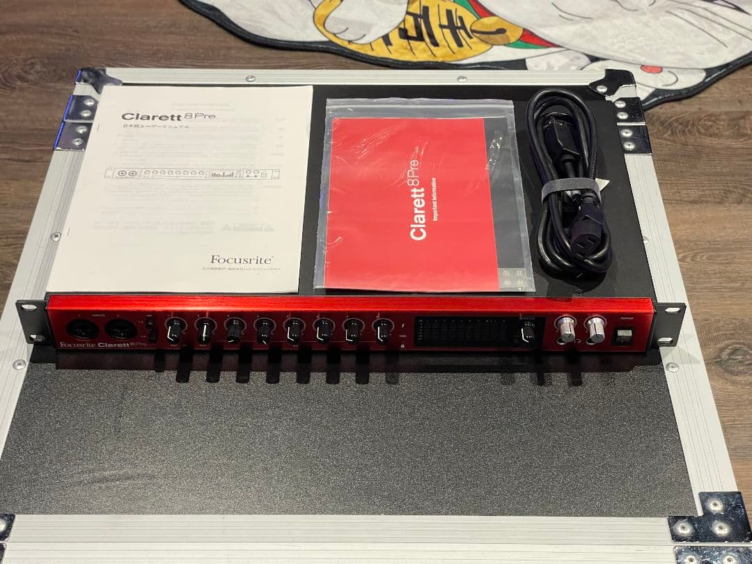 Focusrite Clarett 8Pre オーディオインターフェイス