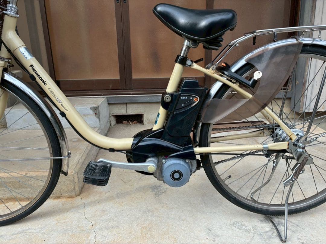 電動自転車　№8179 パナソニック　リチウムビビspecil7 26インチ
