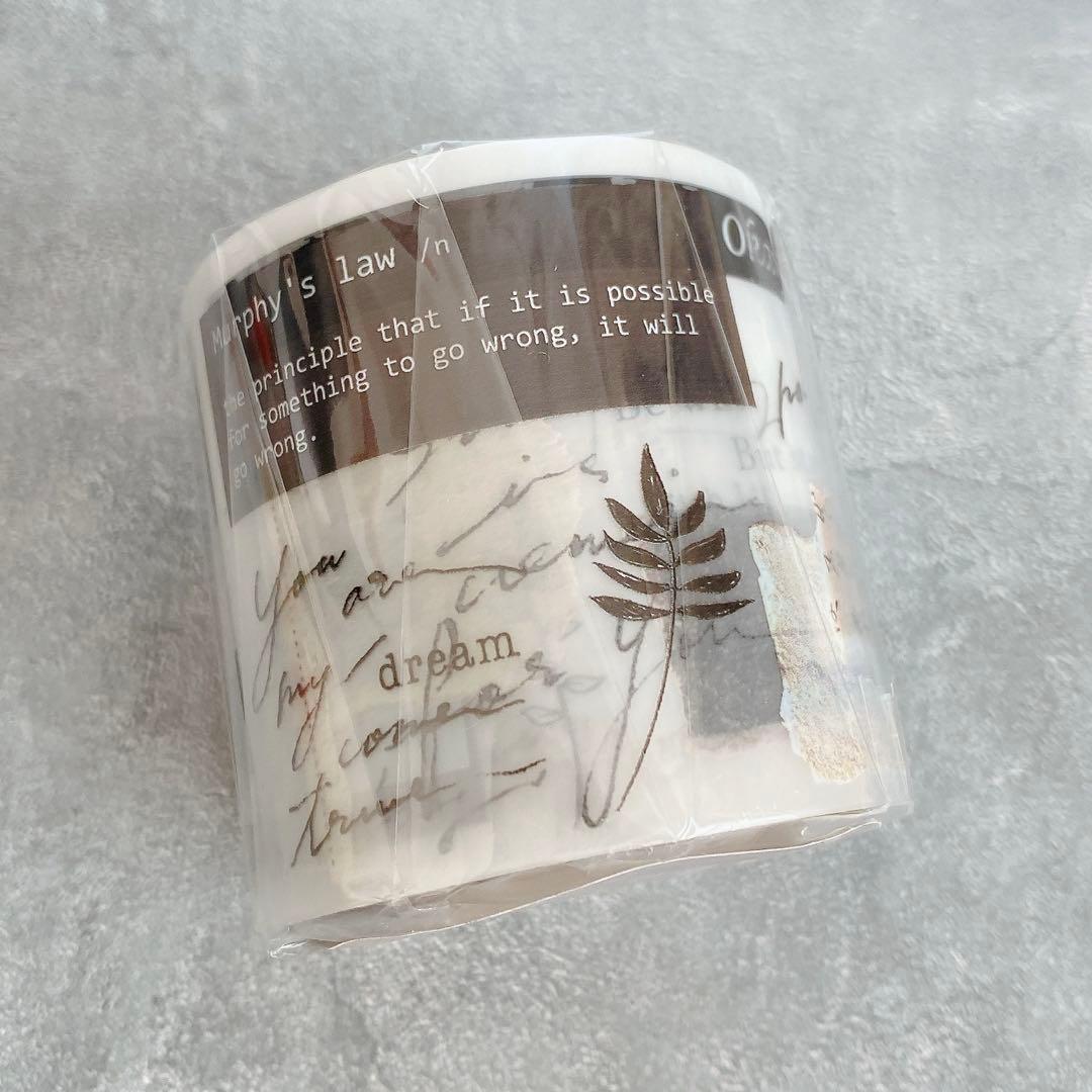 什物《collage10》海外マスキングテープ　マステ 【2080】