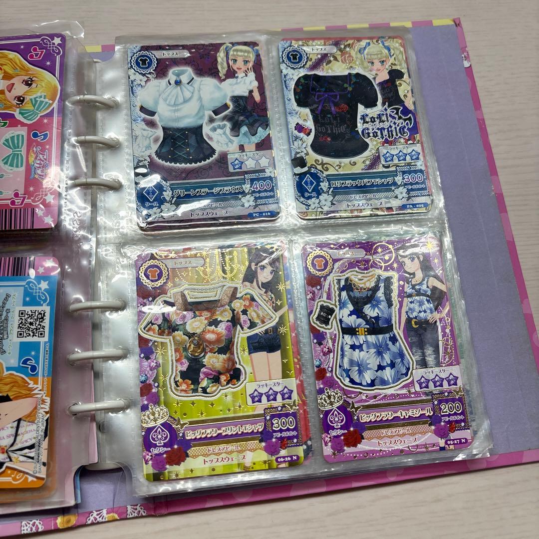 アイカツ！オフィシャルバインダー+カード72種類