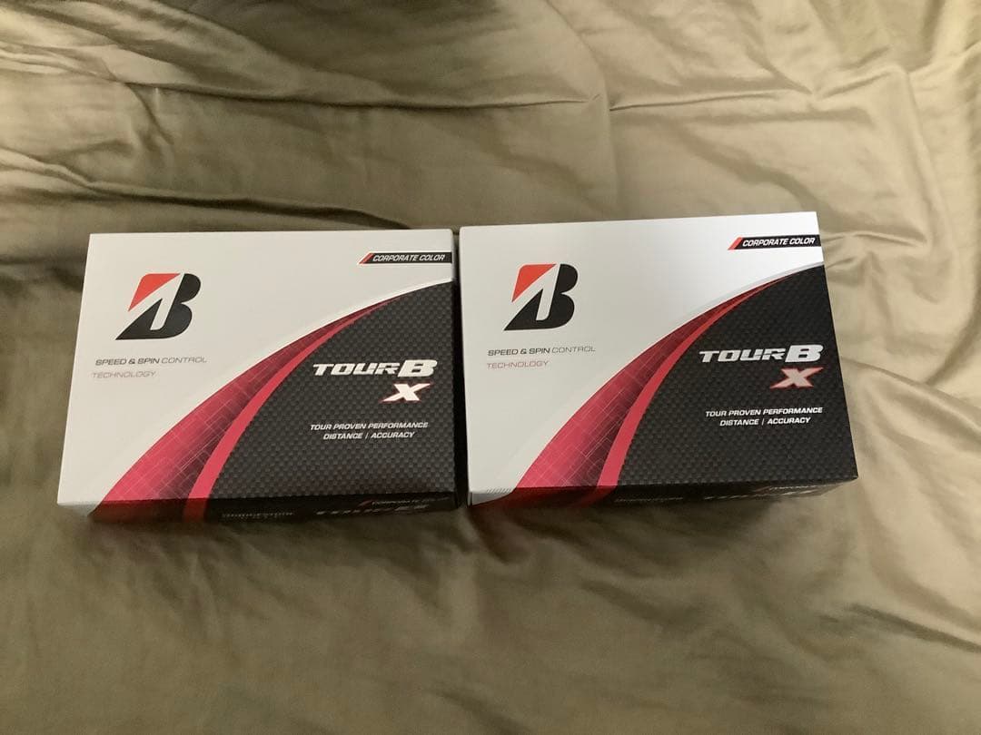 ブリヂストン TOUR B X ゴルフボール 2箱