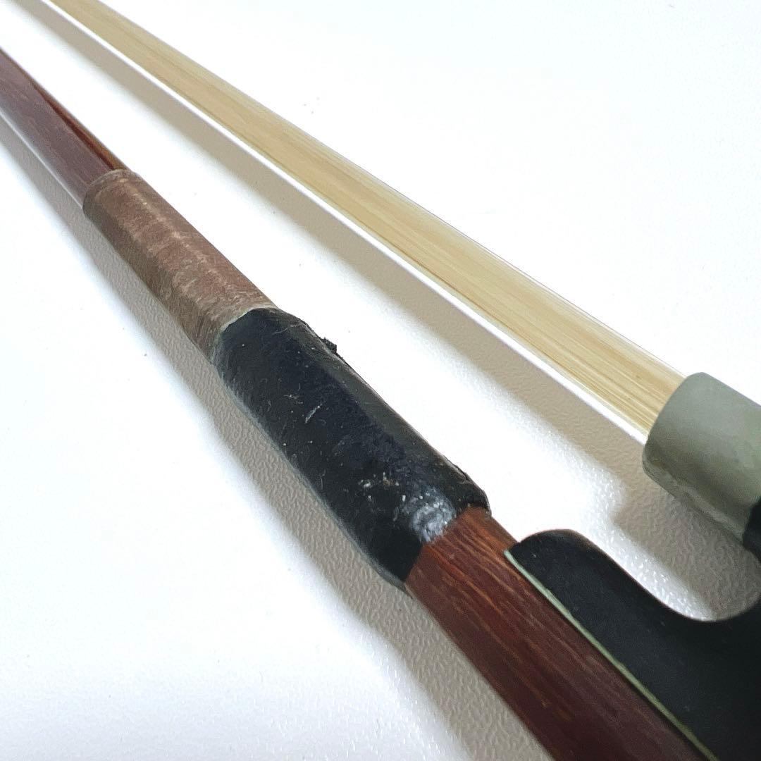 【張り替え不要】AT.Saldo バイオリン弓 4/4 フェルナンブコ 11V