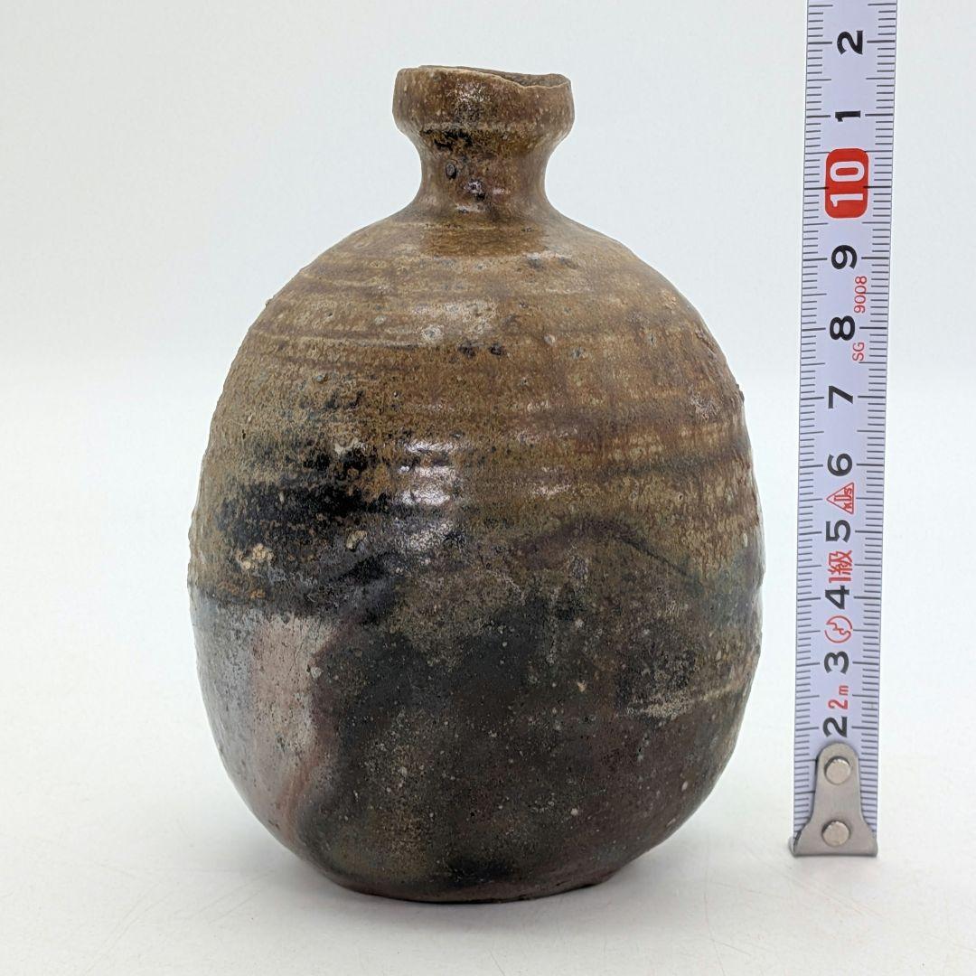 備前市無形文化財 木村玉舟 備前焼 徳利 共箱合布栞 とっくり 酒器 食器 在銘