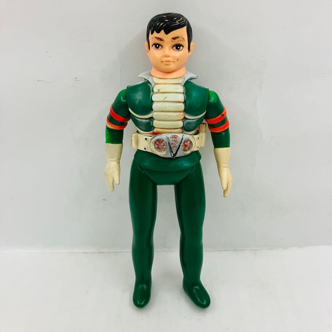 旧バンダイ 仮面ライダーV3 ソフビ 当時物 マスク等無し スタンダード