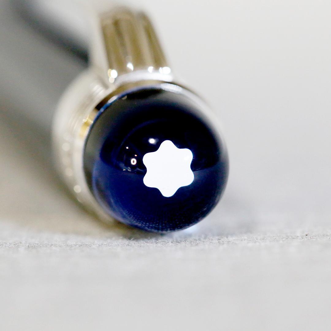 【極美品】モンブラン ボールペン スターウォーカー ブループラネット メタル