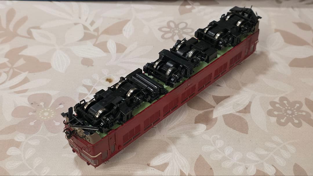 Tomix EF81改軌　13mm ゲージ