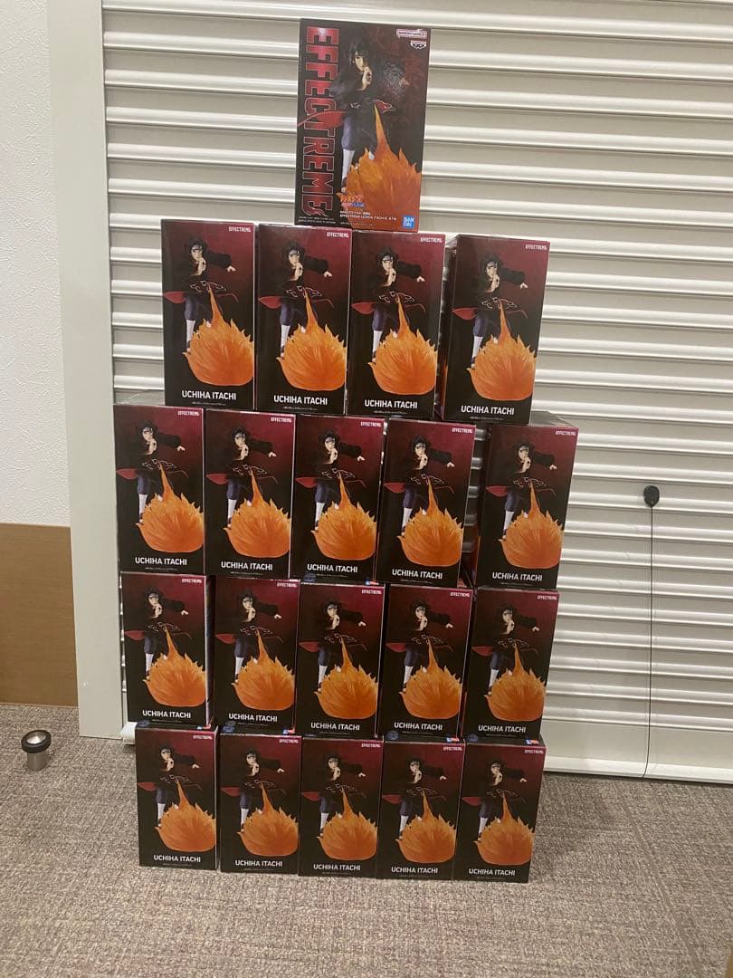 NARUTO 疾風伝 EFFECTREME うちはイタチ　フィギュア　20個