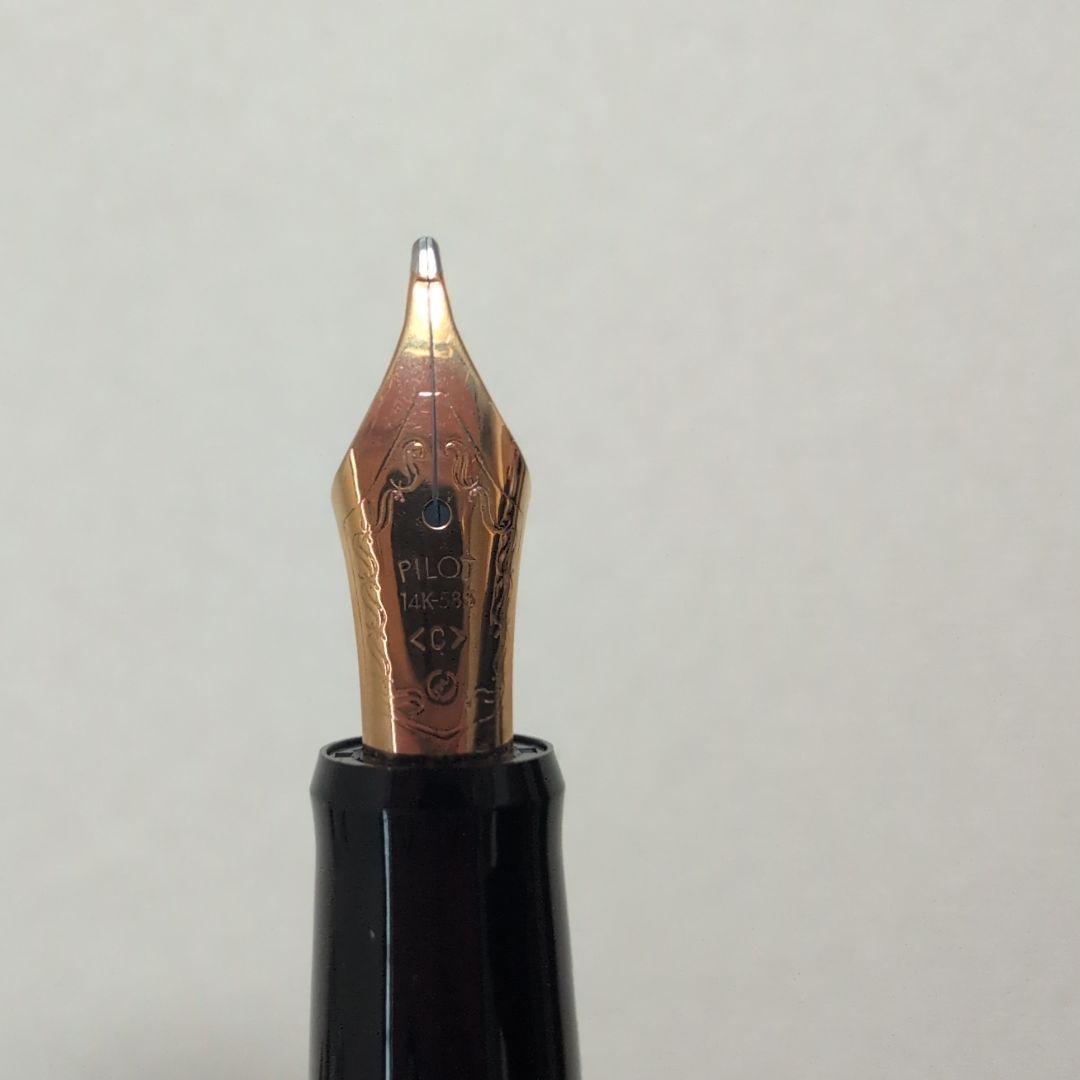 (パンダ)PILOT 14Kゴールド 万年筆 黒 C、M、MS、OB、SU