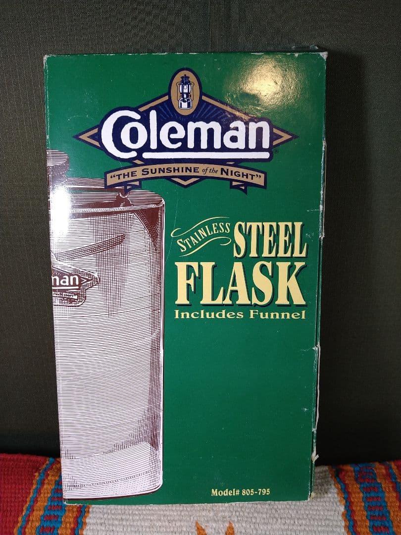 激レア未使用！コールマン　US限定販売　ステンレス製フラスコ！