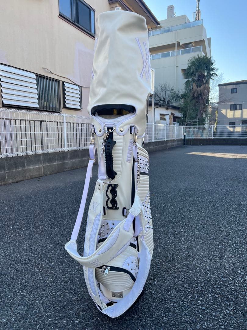 ホワイト ゴルフバッグ・キャディバッグ