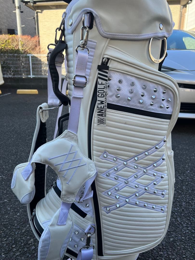 ホワイト ゴルフバッグ・キャディバッグ